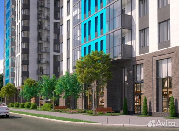 1-к квартира, 38.9 м², 2/17 эт.