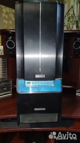 Системный блок + блок питания с материнской платой