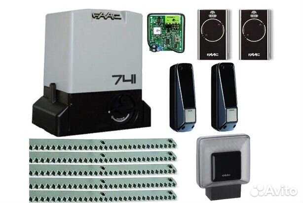 Привод для откатных ворот faac 741 E 00-00620 Привод для откатных ворот faac 741 E 00-00620