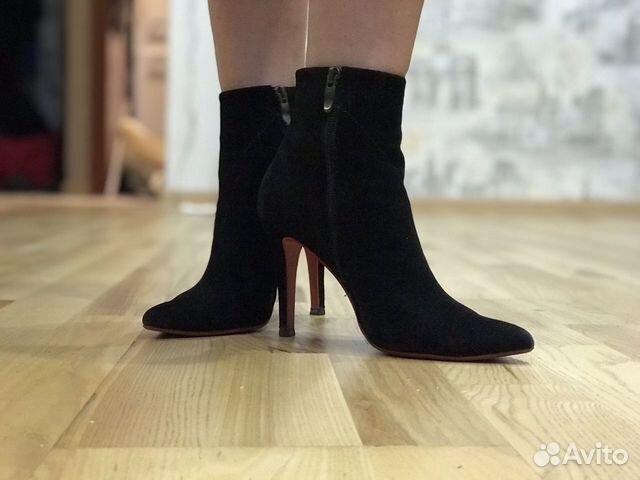 Замшевые осенний батильоны