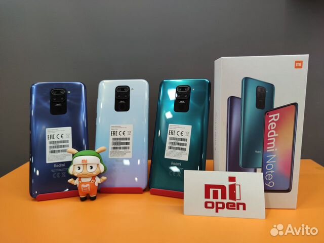 Смартфон Xiaomi Redmi Note 9 3+64gb