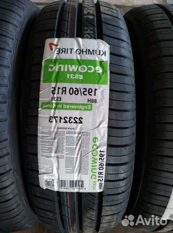 195 60 15 Kumho Новые Шины Летние 195 60 R15 95N