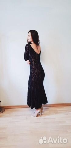 Платье вечернее черное Платье вечернее черное