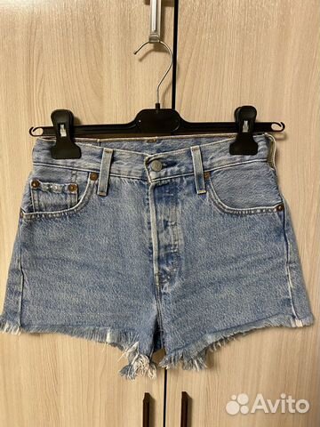 Шорты джинсовые Levi’s 501 модель размер XS-S