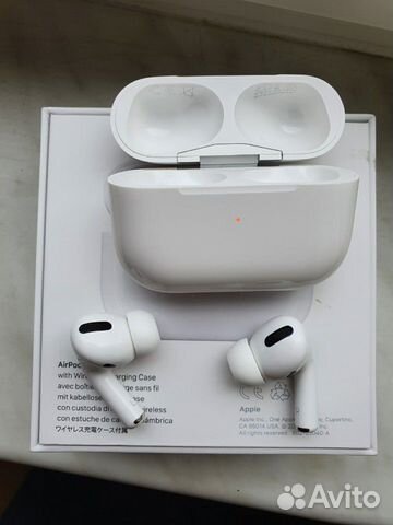 Беспроводные наушники airpods pro