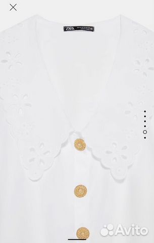 Платье белое Zara