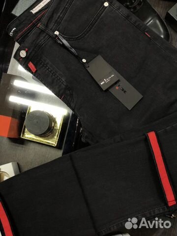 Kiton мужские джинсы серые 573 Kiton мужские джинсы серые 573
