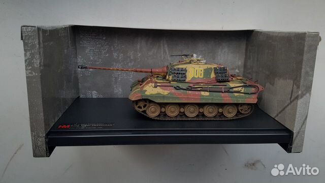 King Tiger 1944, Hobby Masters, 1/48, металл