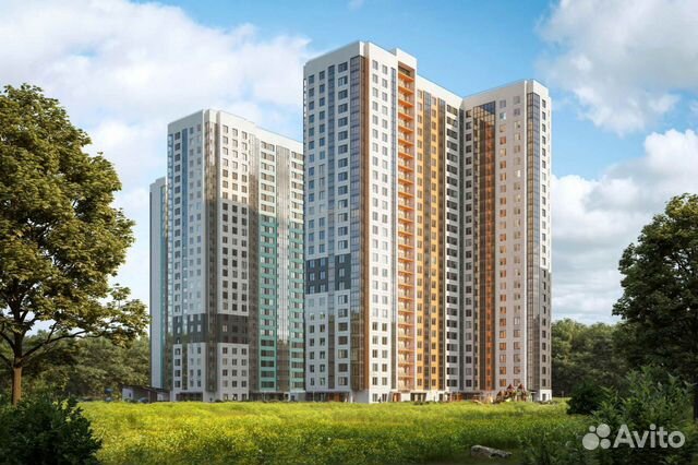 1-к квартира, 31.5 м², 2/25 эт. 1-к квартира, 31.5 м², 2/25 эт.