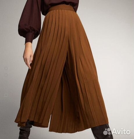 Юбка-кюлоты плиссе Massimo Dutti 34 размер новые Юбка-кюлоты плиссе Massimo Dutti 34 размер новые