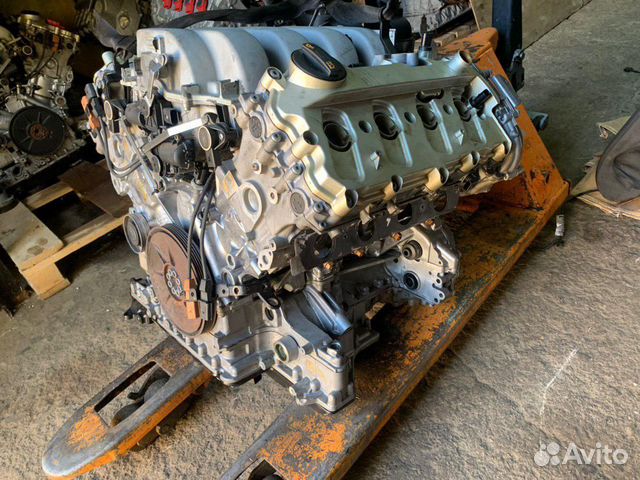Двигатель без навесного на Audi A8 D3/4E (рестайли Двигатель без навесного на Audi A8 D3/4E (рестайли