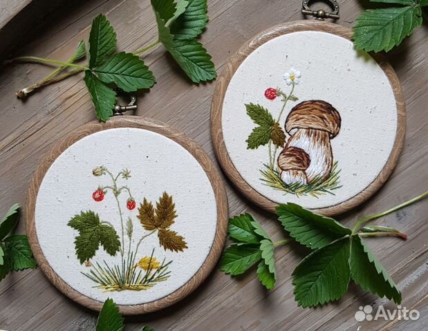 Вышивка-пано на стену Вышивка-пано на стену