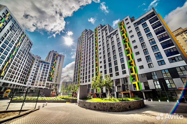 

Квартира-студия, 38 м², 2 кровати
