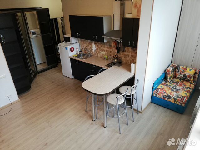 

Квартира-студия, 37 м², 3 кровати