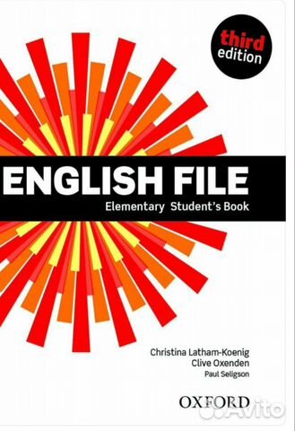 Диск-учебник english file elementary third edit