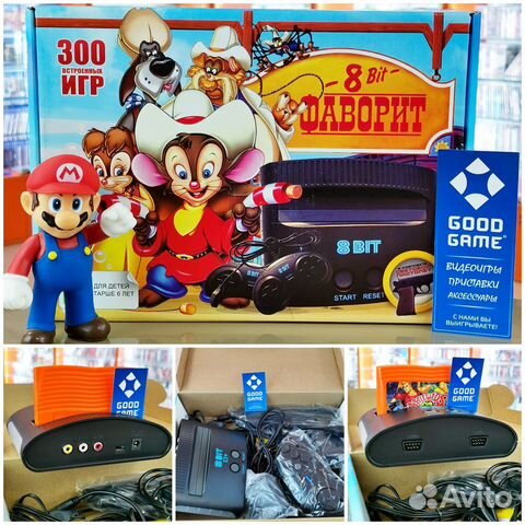 Денди. (Ntsc) Фаворит + 300 игр + Пистолет