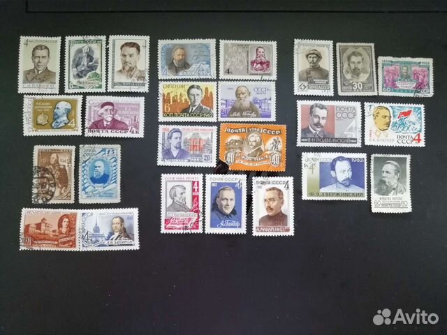 Марки СССР. 171шт. (1929-1967 гг) без альбома