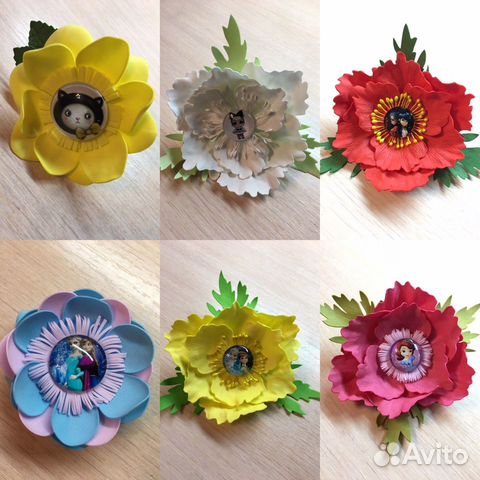 Бантики, заколочки, резинки, ободки