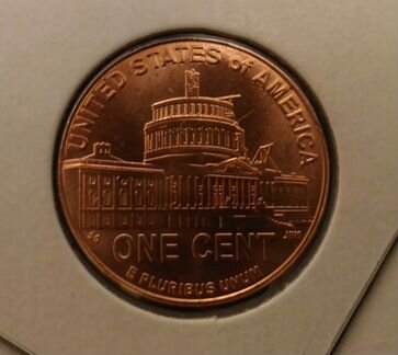 1 цент США Линкольн