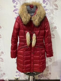 Пальто зимнее (мех лисы, женское)