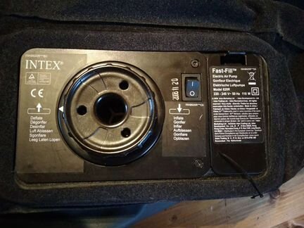 Надувной матрас Intex Fast-Fill 620R 160x200x23
