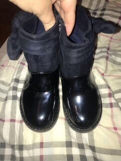 Полусапожки лаковые