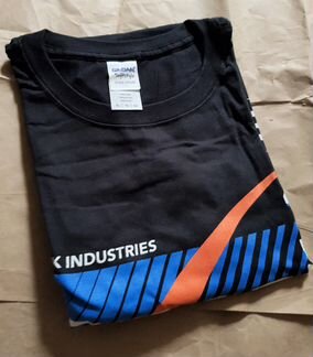 Футболка stark motor хлопок р L- XL-2xl-3xl