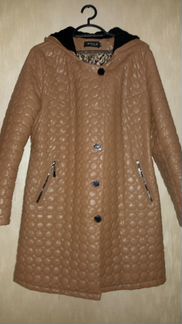 Продам модное кожанное пальто