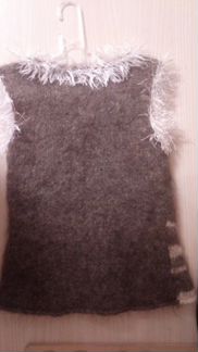 Жилет на козьем пуху (новый)