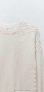 Трикотажный свитер zara