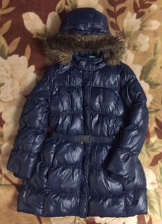 Пуховик Benetton, р. 160