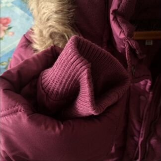 Тёплое полупальто для девочки