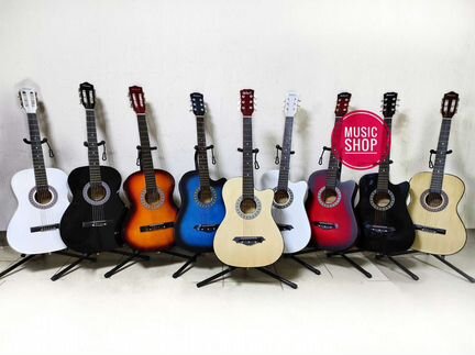 Гитара новая акустическая классическая