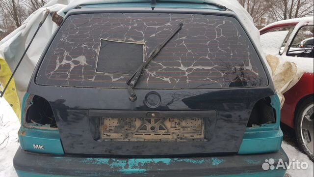 Крышка багажника фольксваген гольф 3