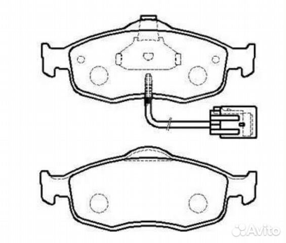 Колодки тормозные ford: Cougar, Mondeo, Contour