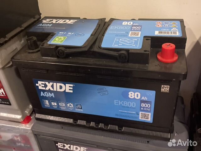 Exide 80AGM