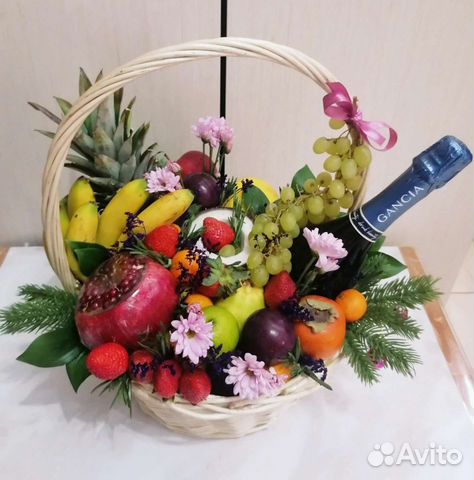 Корзина с наполнением