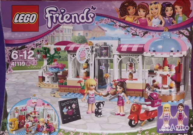 Lеgo Friends 41119 оригинал Кондитерская Хартлейка