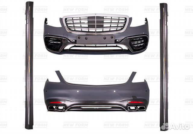 Обвес 63 AMG Mercedes S class 222