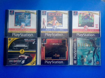 Игры Sony PSone, PS1, PSX, PlayStation 1