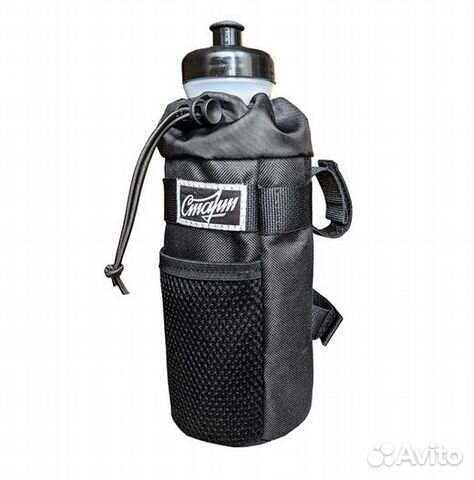 Держатель для фляги на руль, текстиль, “кормушка”