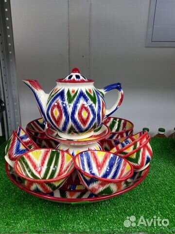 Чайный сервиз Узбекский ручная работа