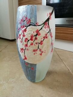 Ваза стеклянная