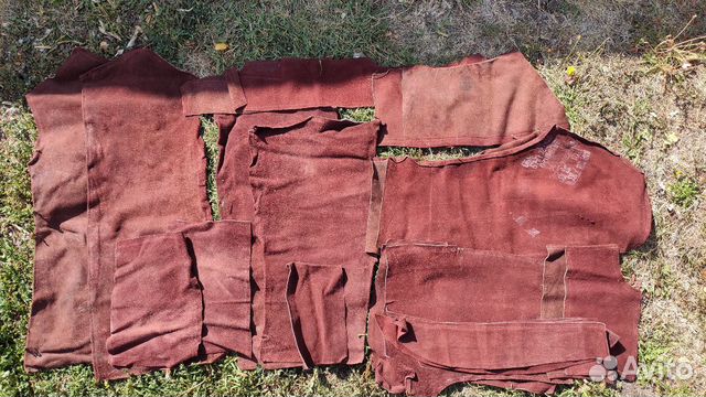 Натуральная замша для пошива / творчества