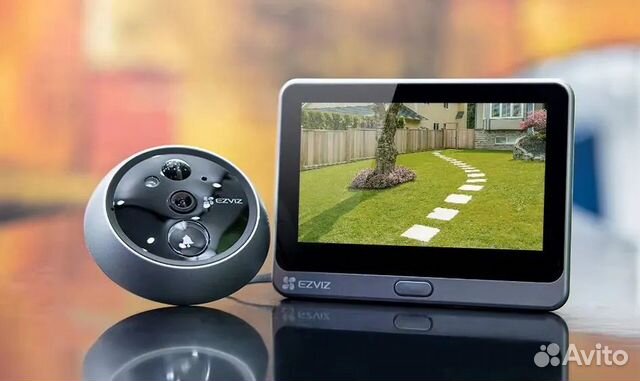 Дверной Full HD видеоглазок Ezviz CS-DP2C