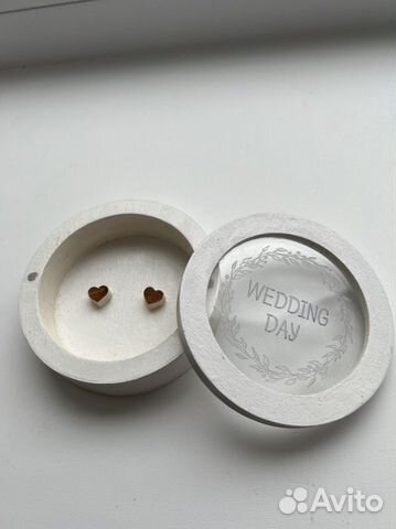 Свадебная шкатулка для обручальных колец
