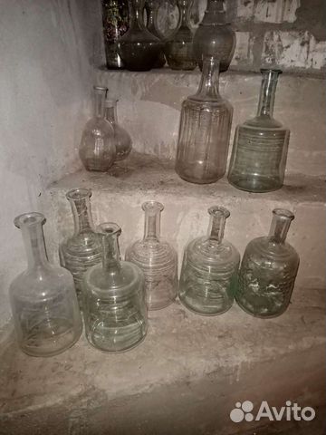 Советские графины фигурные без крышек