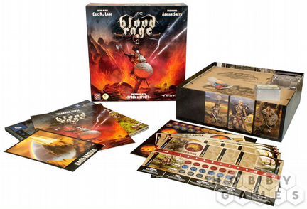 Игра настольная Кровь и Ярость с дополнениями