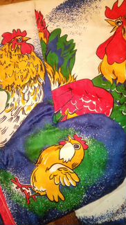 Набор для кухни СССР фартук полотенце прихватка