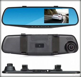 Зеркало заднего вида с видеорегистратором HD DVR